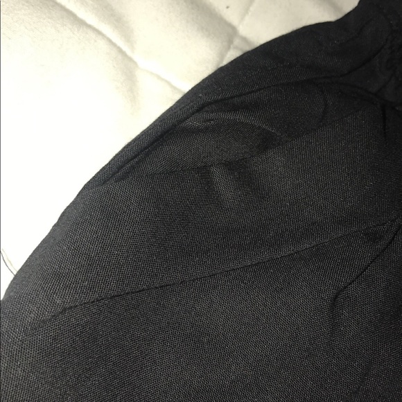 Black PaperBag Dress Pants - Picture 3 of 4